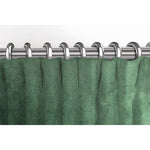 Charger l'image dans la galerie, McAlister Textiles Matt Moss Green Velvet Curtains Tailored Curtains