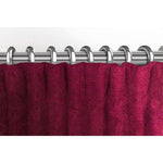 Charger l'image dans la galerie, McAlister Textiles Matt Wine Red Velvet Curtains Tailored Curtains