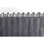 Charger l'image dans la galerie, McAlister Textiles Matt Charcoal Grey Velvet Curtains Tailored Curtains