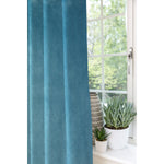 Charger l'image dans la galerie, McAlister Textiles Matt Duck Egg Blue Velvet Curtains Tailored Curtains