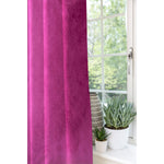 Charger l'image dans la galerie, McAlister Textiles Matt Fuchsia Pink Velvet Curtains Tailored Curtains