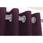 Charger l'image dans la galerie, McAlister Textiles Matt Aubergine Purple Velvet Curtains Tailored Curtains