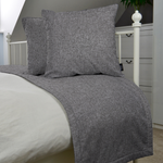 Charger l'image dans la galerie, McAlister Textiles Albany Charcoal Bed Runners Throws and Runners