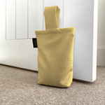 Charger l'image dans la galerie, McAlister Textiles Albany Ochre Yellow Doorstop Doorstops