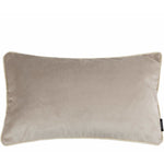 Charger l'image dans la galerie, McAlister Textiles Matt Beige Mink Contrast Piped Velvet Cushion Cushions and Covers