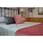 Charger l'image dans la galerie, McAlister Textiles Matt Blush Pink Piped Velvet Cushion Cushions and Covers