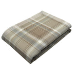 Charger l'image dans la galerie, McAlister Textiles Heritage Beige Cream Tartan Throws & Runners Throws and Runners