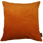 Charger l'image dans la galerie, McAlister Textiles Matt Burnt Orange Velvet Modern Look Plain Cushion Cushions and Covers