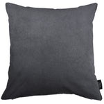Charger l'image dans la galerie, McAlister Textiles Matt Charcoal Velvet Modern Look Plain Cushion Cushions and Covers