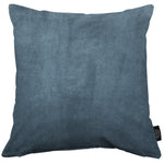 Charger l'image dans la galerie, McAlister Textiles Matt Petrol Blue Velvet Modern Look Plain Cushion Cushions and Covers