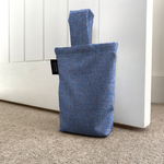 Charger l'image dans la galerie, McAlister Textiles Roma Blue Doorstop Doorstops