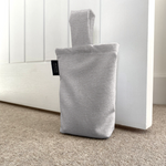 Charger l'image dans la galerie, McAlister Textiles Roma Light Grey Doorstop Doorstops