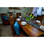 Charger l'image dans la galerie, McAlister Textiles Matt Charcoal Grey Contrast Piped Velvet Cushion Cushions and Covers