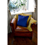 Charger l'image dans la galerie, McAlister Textiles Matt Ochre Yellow Piped Velvet Cushion Cushions and Covers