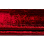 Charger l'image dans la galerie, McAlister Textiles Crushed Velvet Wine Red Fabric Fabrics