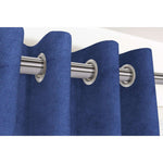 Charger l'image dans la galerie, McAlister Textiles Matt Navy Blue Velvet Curtains Tailored Curtains