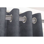 Charger l'image dans la galerie, McAlister Textiles Matt Charcoal Grey Velvet Curtains Tailored Curtains