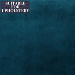 Charger l'image dans la galerie, McAlister Textiles Matt Blue Teal Velvet Fabric Fabrics