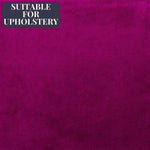 Charger l'image dans la galerie, McAlister Textiles Matt Fuchsia Pink Velvet Fabric Fabrics