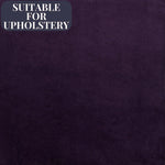 Charger l'image dans la galerie, McAlister Textiles Matt Aubergine Purple Velvet Fabric Fabrics