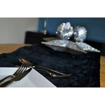 Charger l'image dans la galerie, McAlister Textiles Crushed Velvet Black Fabric Fabrics