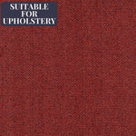 Charger l'image dans la galerie, McAlister Textiles Herringbone Red Fabric Fabrics