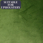 Charger l'image dans la galerie, McAlister Textiles Matt Fern Green Velvet Fabric Fabrics