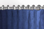 Charger l'image dans la galerie, McAlister Textiles Matt Navy Blue Velvet Curtains Tailored Curtains
