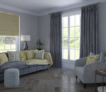 Charger l'image dans la galerie, McAlister Textiles Matt Soft Silver Velvet Curtains Tailored Curtains