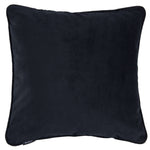 Charger l'image dans la galerie, McAlister Textiles Matt Black Piped Velvet Cushion Cushions and Covers