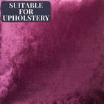 Charger l'image dans la galerie, McAlister Textiles Crushed Velvet Fuchsia Pink Fabric Fabrics