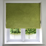 Charger l'image dans la galerie, McAlister Textiles Matt Lime Green Velvet Roman Blind Roman Blinds