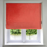 Charger l'image dans la galerie, McAlister Textiles Matt Coral Pink Velvet Roman Blind Roman Blinds