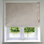 Charger l'image dans la galerie, McAlister Textiles Matt Beige Mink Velvet Roman Blind Roman Blinds