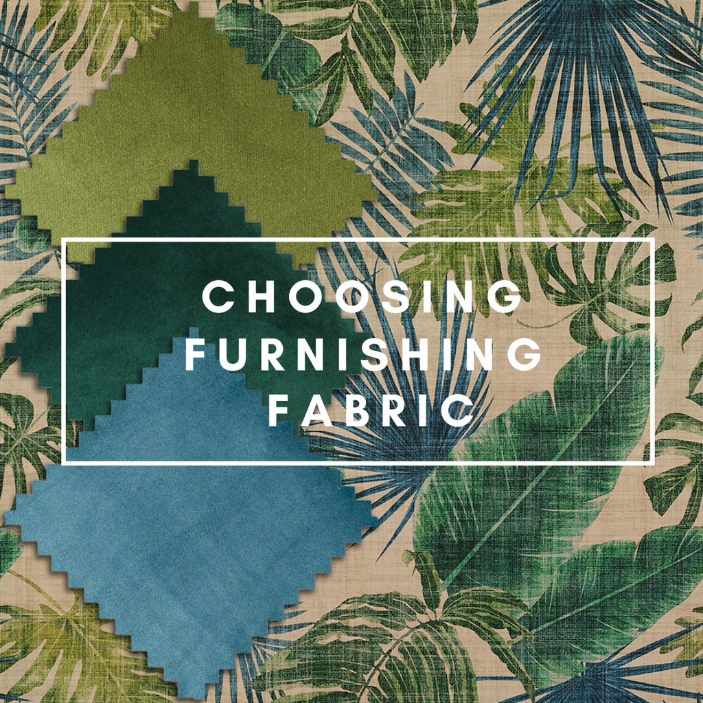 Furnishing Fabrics in green colours