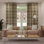 Charger l&#39;image dans la galerie, McAlister Textiles Angus Beige Cream Tartan Curtains mws_apo_generated 
