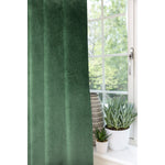 Charger l&#39;image dans la galerie, McAlister Textiles Matt Moss Green Velvet Curtains Tailored Curtains 
