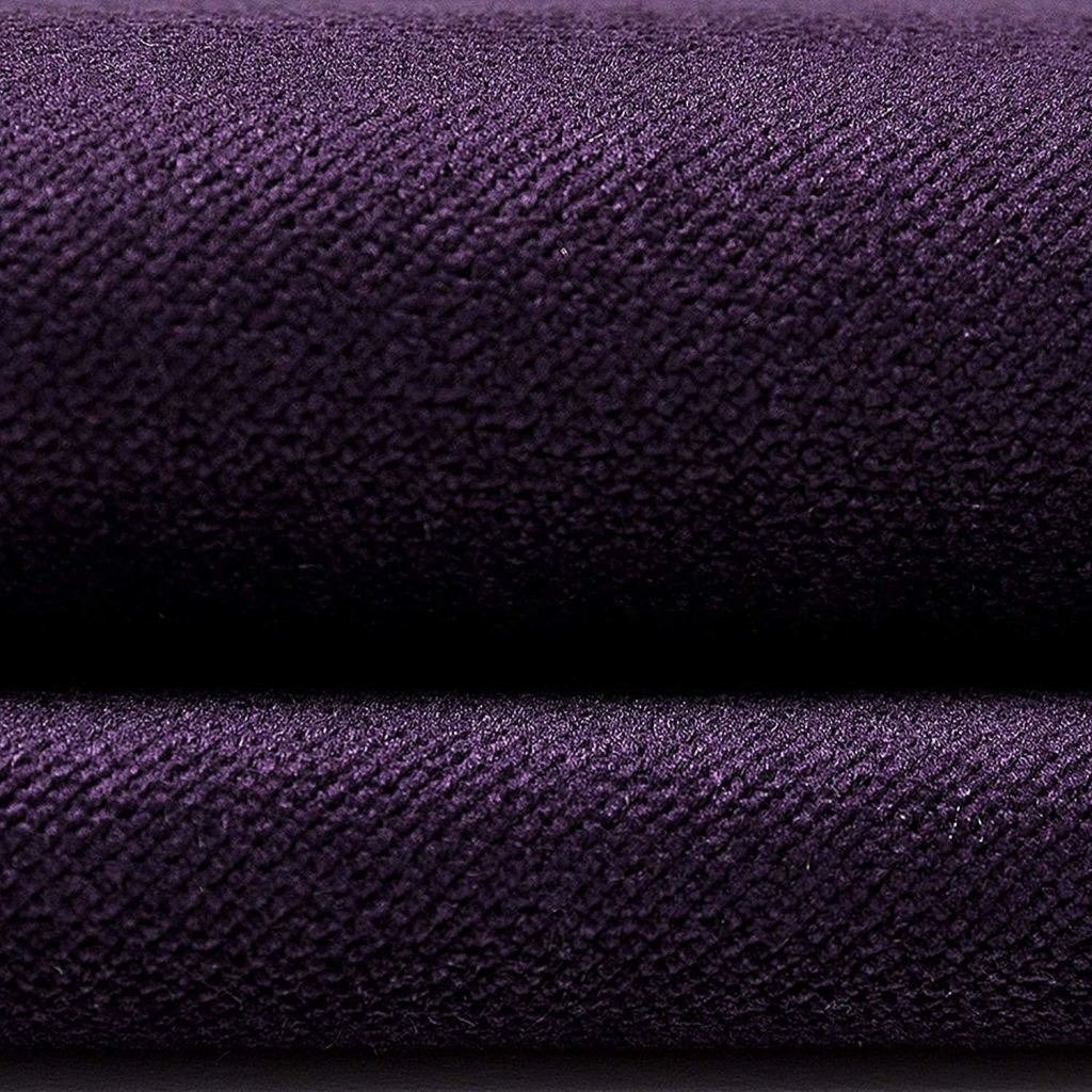 McAlister Textiles Matt Aubergine Purple Piped Velvet Cushion Cushions and Covers 