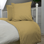 Charger l&#39;image dans la galerie, McAlister Textiles Albany Ochre Yellow Bed Runners Throws and Runners 
