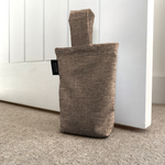 Charger l&#39;image dans la galerie, McAlister Textiles Albany Chocolate Brown Doorstop Doorstops 
