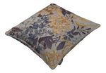 Charger l&#39;image dans la galerie, McAlister Textiles Blooma Blue, Grey and Ochre Floral Cushion Cushions and Covers 
