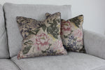 Charger l&#39;image dans la galerie, McAlister Textiles Blooma Purple, Pink and Ochre Floral Cushion Cushions and Covers 
