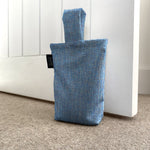 Charger l&#39;image dans la galerie, McAlister Textiles Capri Mid Blue Doorstop Doorstops 
