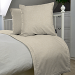 Charger l&#39;image dans la galerie, McAlister Textiles Capri Natural Bed Runners Throws and Runners 
