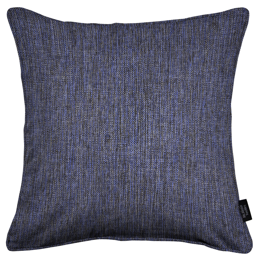 McAlister Textiles Capri Navy Blue Piped Cushion Cushions and Covers 