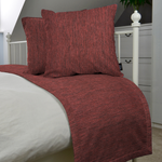 Charger l&#39;image dans la galerie, McAlister Textiles Capri Red Bed Runners Throws and Runners 
