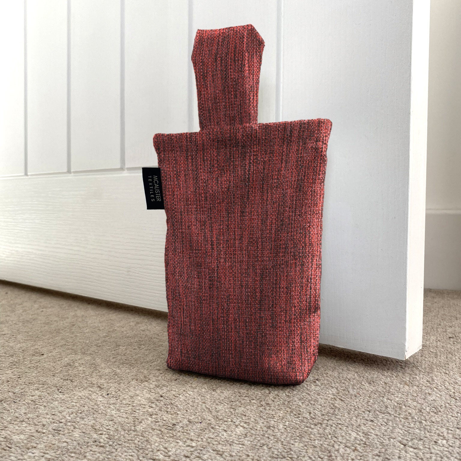 McAlister Textiles Capri Red Doorstop Doorstops 