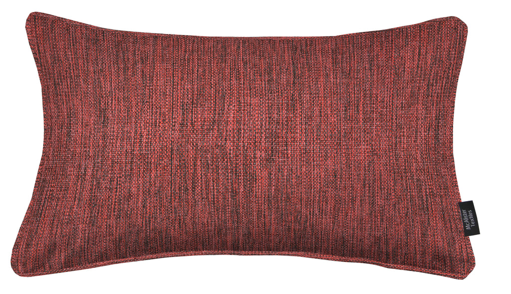 McAlister Textiles Capri Red Piped Cushion Cushions and Covers 