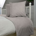 Charger l&#39;image dans la galerie, McAlister Textiles Capri Soft Grey Bed Runners Throws and Runners 
