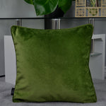 Charger l&#39;image dans la galerie, McAlister Textiles Matt Fern Green Piped Velvet Cushion Cushions and Covers 
